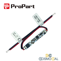 Dimmer interruttore touch 1 canale - MAX 24V/76W