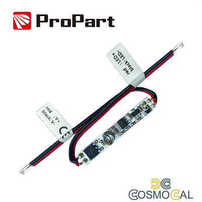 Dimmer interruttore touch 1 canale - MAX 24V/76W