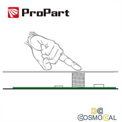 Dimmer interruttore touch 1 canale - MAX 24V/76W