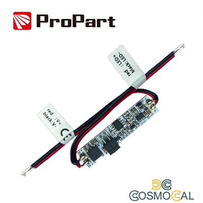 Sensore Switch per porte, armadi e cassetti - MAX 24V/96W