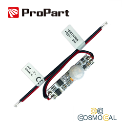 Sensore Switch PIR di movimento - MAX 24V/72W