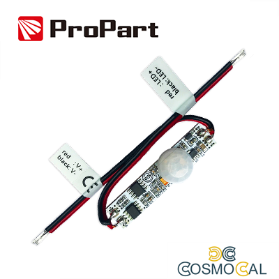 Sensore Switch PIR di movimento - MAX 24V/72W