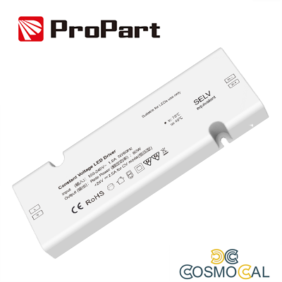 Driver LED 1CH 60W 24V a tensione costante