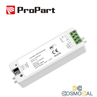 Dimmer per sensori 1 canale a tensione costante, uscita 8A