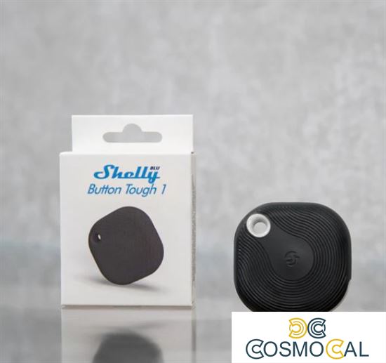 Shelly BLU Button Tough 1 Black - Pulsante Smart Bluetooth IP54