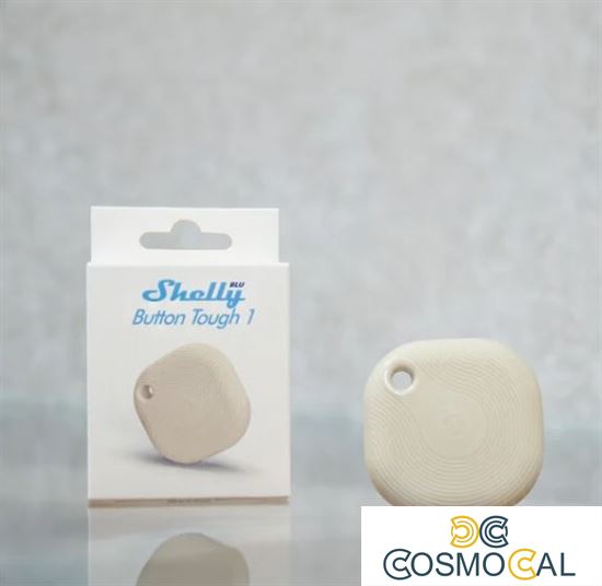 Shelly BLU Button Tough 1 Ivory - Pulsante Smart Bluetooth IP54