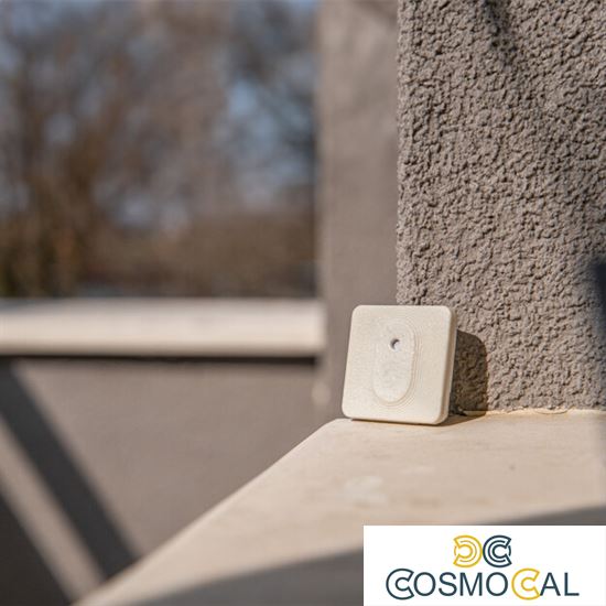 Shelly BLU H&T Ivory - Shelly Sensore Temp&Umid Bluetooth bianco