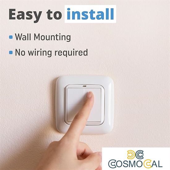 Shelly BLU Wall Switch 4 (Stand Alone) - Pulsante a muro Bluetoo