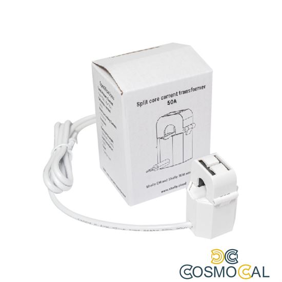 Pinza amperometrica 50A Shelly - Trasform. di corr.