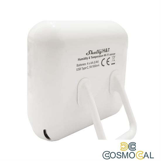 Shelly Plus H&T - Sensore Temperatura&Umidità wi-fi