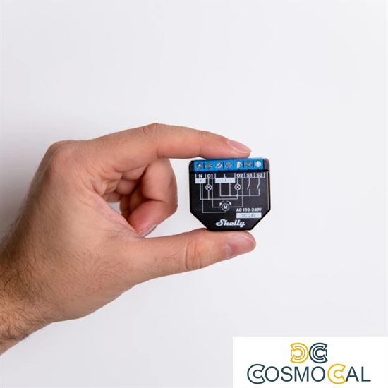 Shelly Plus 2PM DOUBLE PACK - Smart Relay 16A  AC/DC WiFi/BT + P