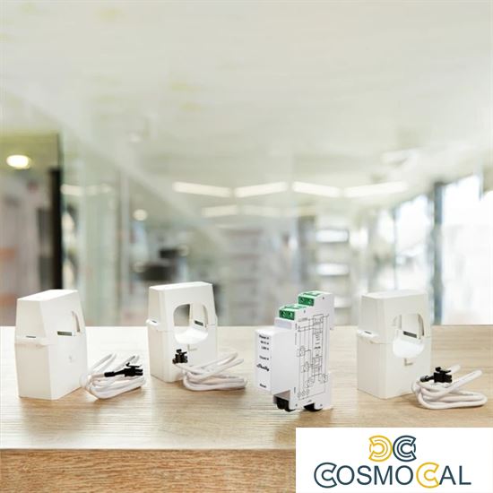 Shelly Pro 3EM 400A  - Contatore Energia DIN + 3 pinze 400A