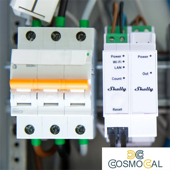 Shelly Pro 3EM Switch Add-on -Accessorio x controllo Pro 3EM