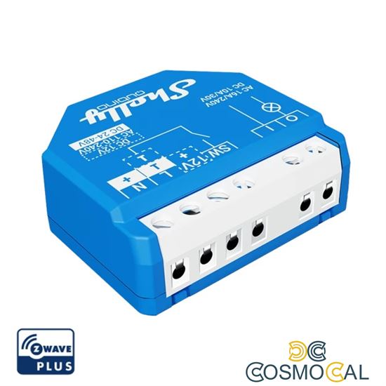 Shelly Qubino Wave 1 - AC/DC + Contatto Pulito