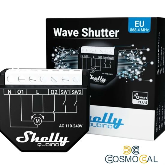 Shelly Qubino Wave Shutter - Tapparelle