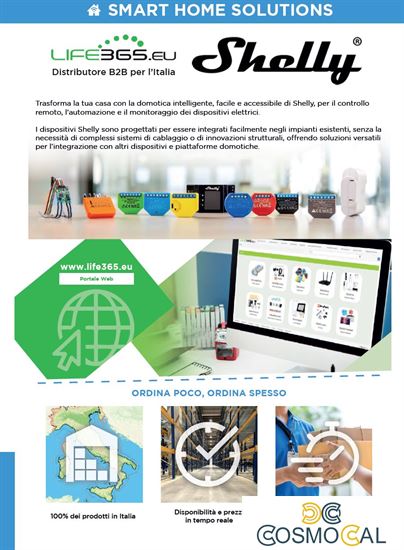 Brochure Shelly gamma in Italiano