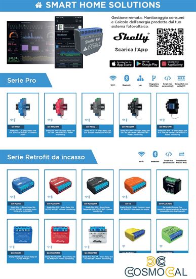 Brochure Shelly gamma in Italiano