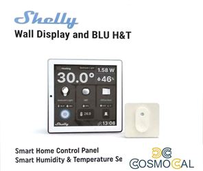 Shelly Wall Display + Sensore H&T - Pannello con Display touch B