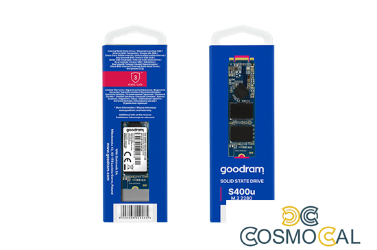 GoodRAM SSD S400U SATA III M.2 2280 - 480GB - SSDPR-S400U-480-80