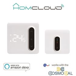 Cronotermostato digitale Smart Homcloud Wi-Fi + ricevitor RF