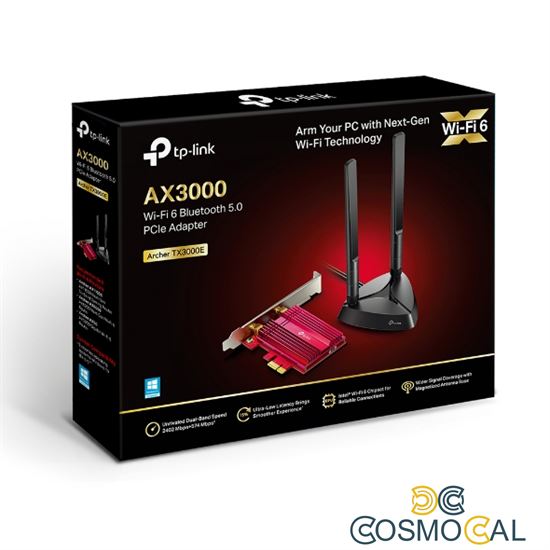 TP-Link Scheda di rete Wi-Fi 6 e Bluetooth 5.0 PCIe - Archer TX3