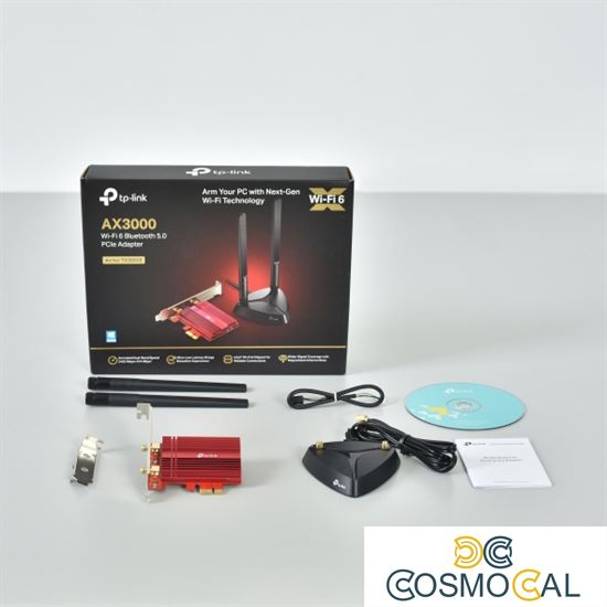 TP-Link Scheda di rete Wi-Fi 6 e Bluetooth 5.0 PCIe - Archer TX3