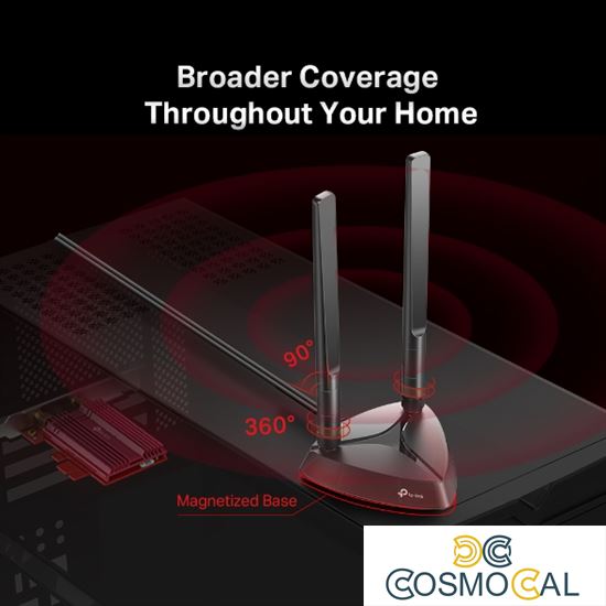 TP-Link Scheda di rete Wi-Fi 6 e Bluetooth 5.0 PCIe - Archer TX3