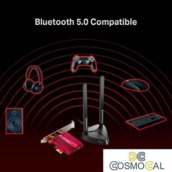 TP-Link Scheda di rete Wi-Fi 6 e Bluetooth 5.0 PCIe - Archer TX3