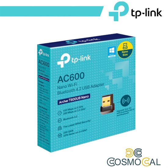 TP-Link Nano adattatore USB Wi-Fi AC600 e Bluetooth 4.2 - Archer