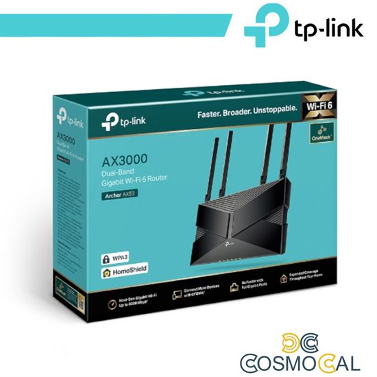 TP-Link Router FTTH* | FTTB | Ethernet Wifi 6 AX3000