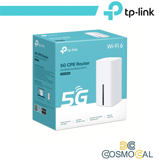 TP-Link Router Gigabit 5G Wi-Fi 6 Dual Band AX1800 - Archer NX20