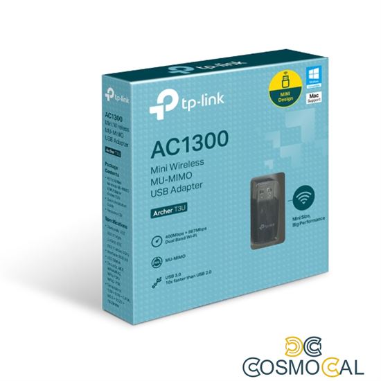 TP-Link Scheda di rete Wi-Fi USB AC1300 MU-MIMO dual band - Arch