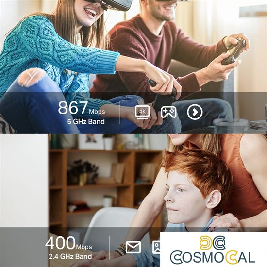 TP-Link Nano Scheda di rete wireless USB AC1300 MU-MIMO - Archer