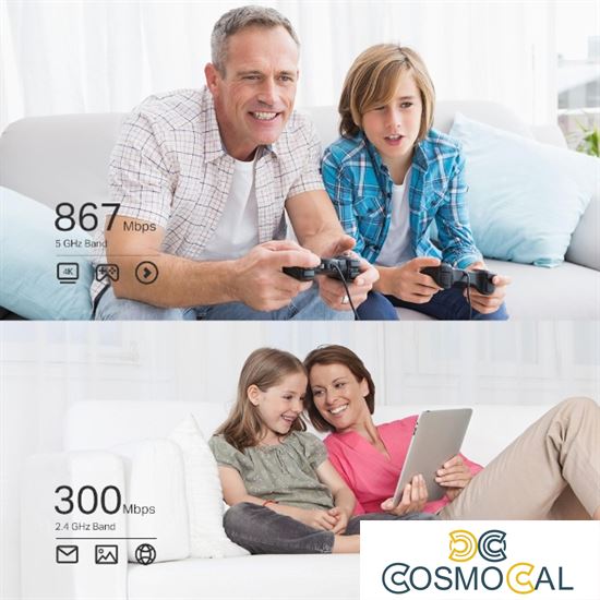 TP-Link Scheda PCI-E Wi-Fi Dual Band AC1200 - Archer T4E