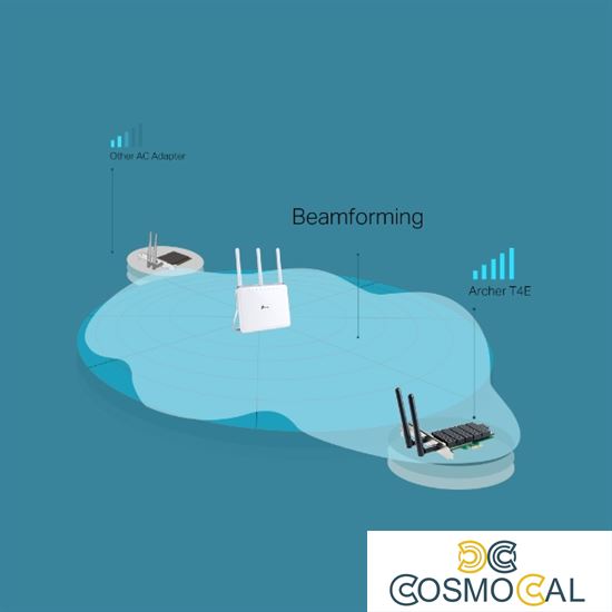 TP-Link Scheda PCI-E Wi-Fi Dual Band AC1200 - Archer T4E