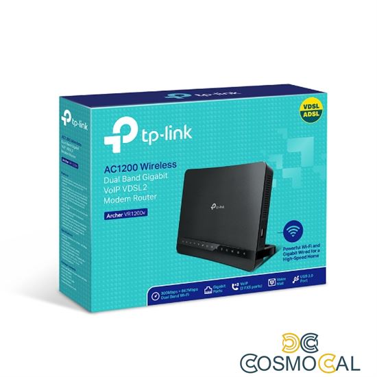 Modem FR (VDSL FTTC/TS) dual band tel. + voip ARCHER VR1200v