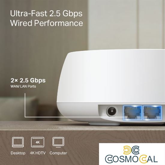TP-Link Sistema Mesh Wi-Fi 7 BE3600 - Deco BE25 (2-pack)