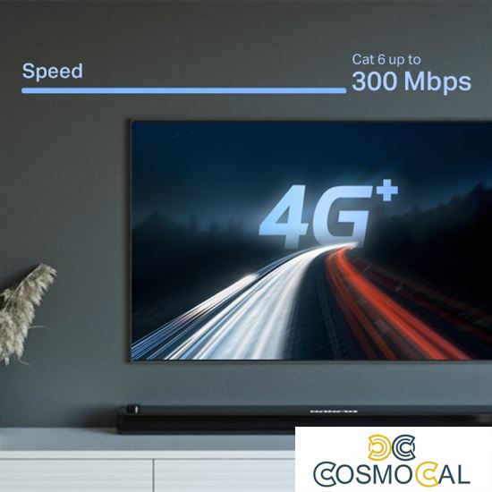 TP-Link Mesh Wi-Fi 6 AX1500, Router 4G+ con Slot SIM Card (1-Pac