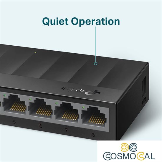 Switch Desktop 8 Porte 10/100/1000Mbps Risparmio energetico