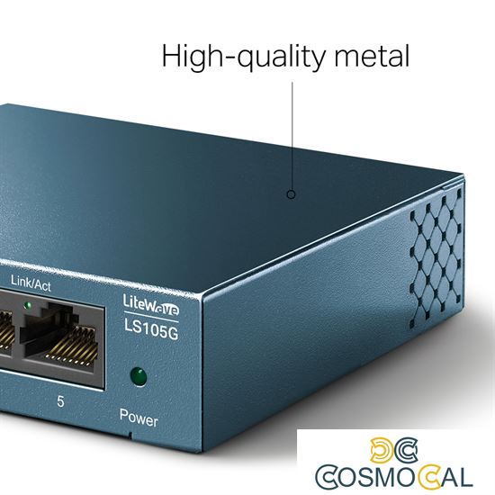 Switch Desktop 5 Porte 10/100/1000Mbps