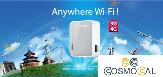 TP-Link Router per dongle 3G/4G portatile Wireless N 150Mbps - T