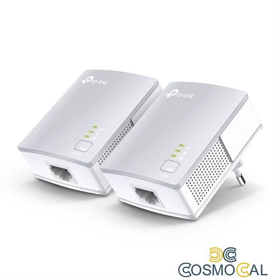 TP-Link Starter Kit Powerline, 1 Porta Ethernet, 600 Mbps 2 pz -
