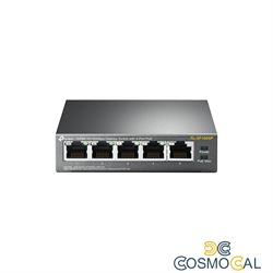 TP Link Switch desktop 5 porte 10/100Mbps 4 PoE - TL-SF1005P