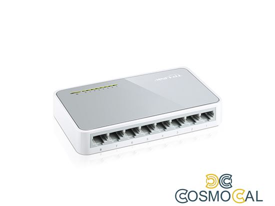 Switch desktop 8 porte 10/100 Mbps plug & play TL-SF1008D