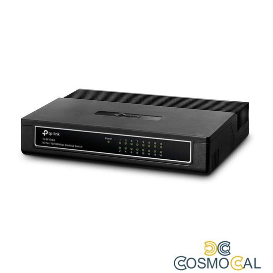 Switch Desktop 16 Porte RJ45 10/100Mbps Plug&Play TL-SF1016D