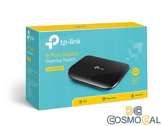 TP-Link Switch 5 porte Gigabit - TL-SG1005D