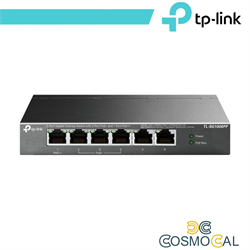 Switch Desktop 6 Porte Gigabit di cui 3 PoE+ e 1 PoE++