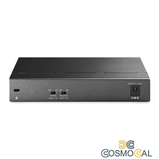 Switch Desktop 6 Porte Gigabit di cui 3 PoE+ e 1 PoE++