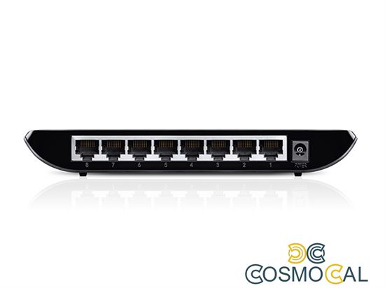 Switch desktop 8 porte Gigabit plastica TP-Link TL-SG1008D