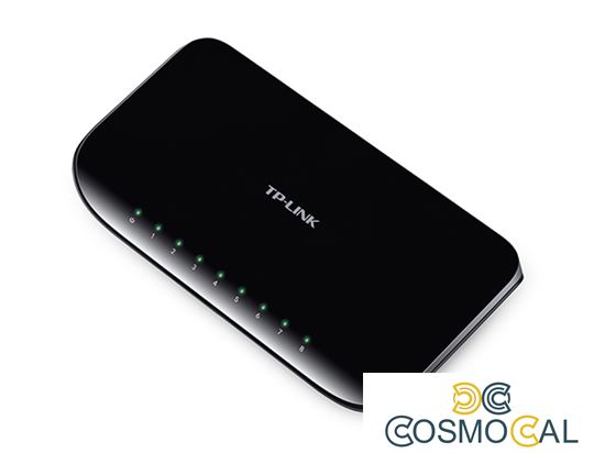 Switch desktop 8 porte Gigabit plastica TP-Link TL-SG1008D